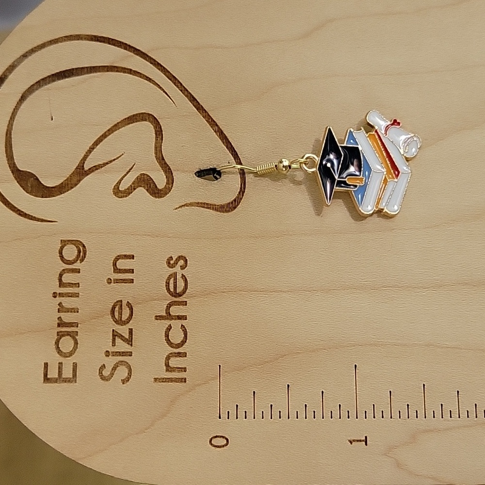 Graduation Drop Earrings - Picture 4 of 5